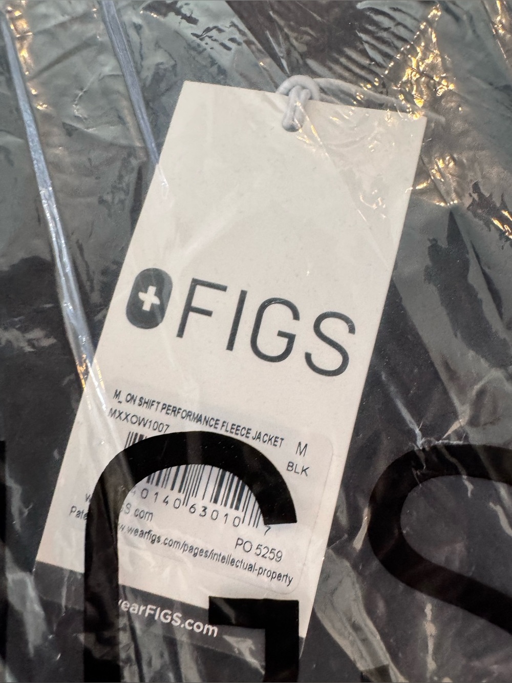 Figs On-Shift Fleece Jacket NEW - Picture 6 of 6